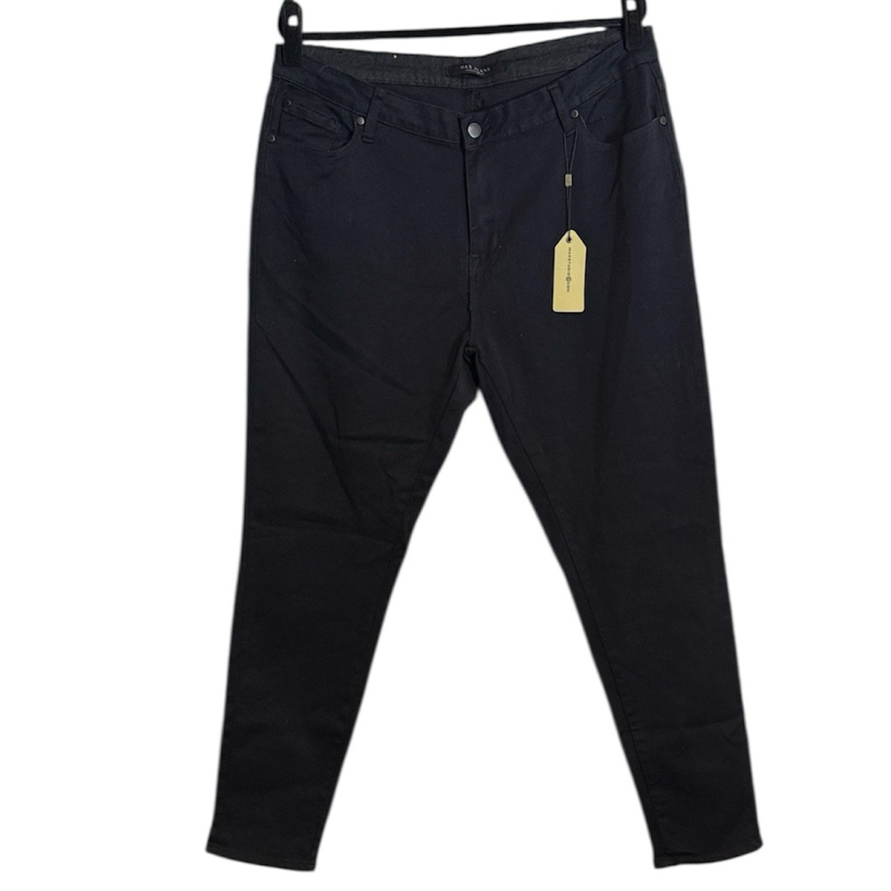 Max Jeans by Max Studio Black Skinny Jeans NWT